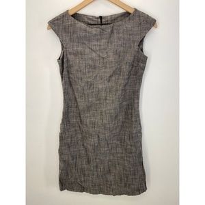 Sunhee Moon Sleeveless Midi Dress Gray Size XS
